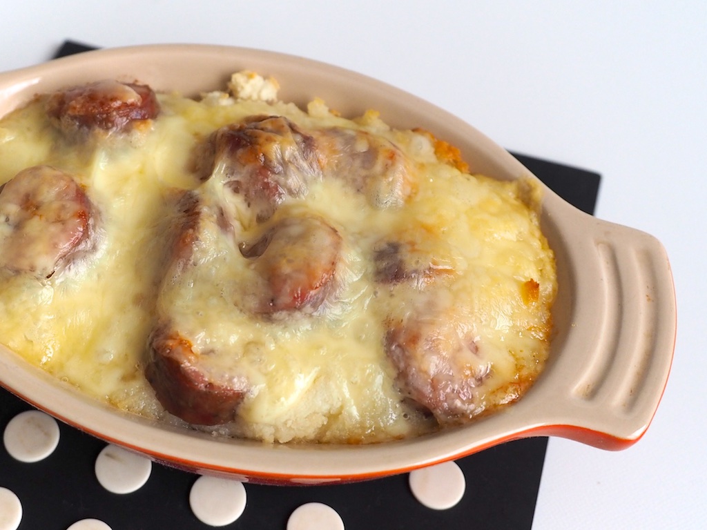 コストコマッシュポテトでいろいろ焼き