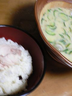 ツナ缶で簡単さっぱり冷や汁