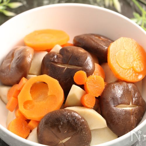 お弁当の彩りに便利！冷凍保存＊型抜き人参