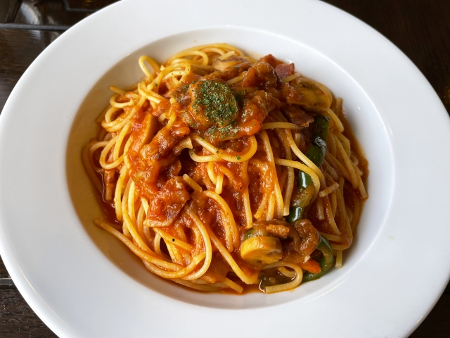 茄子のミートソースパスタの献立 : 美味しいごはん