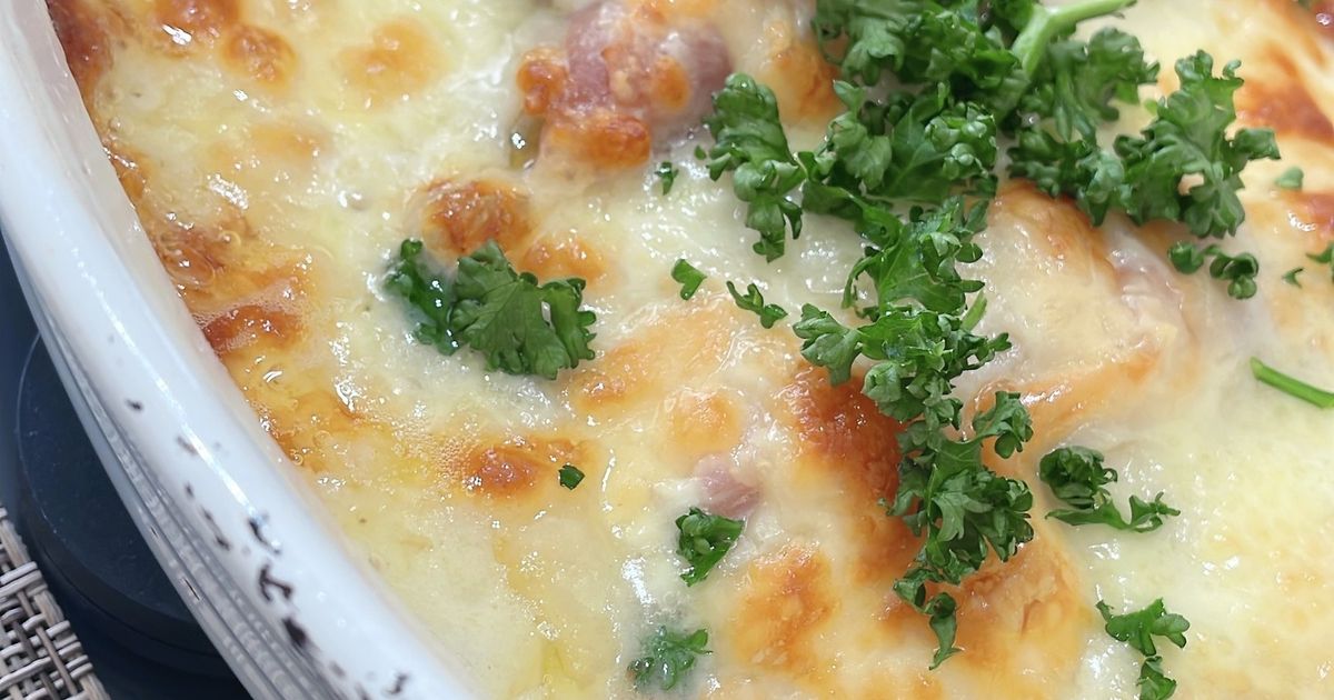 バターナッツかぼちゃdeグラタン♡