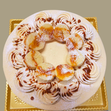 食パンで作る♡バナナショートケーキ風¸¸¸.☆