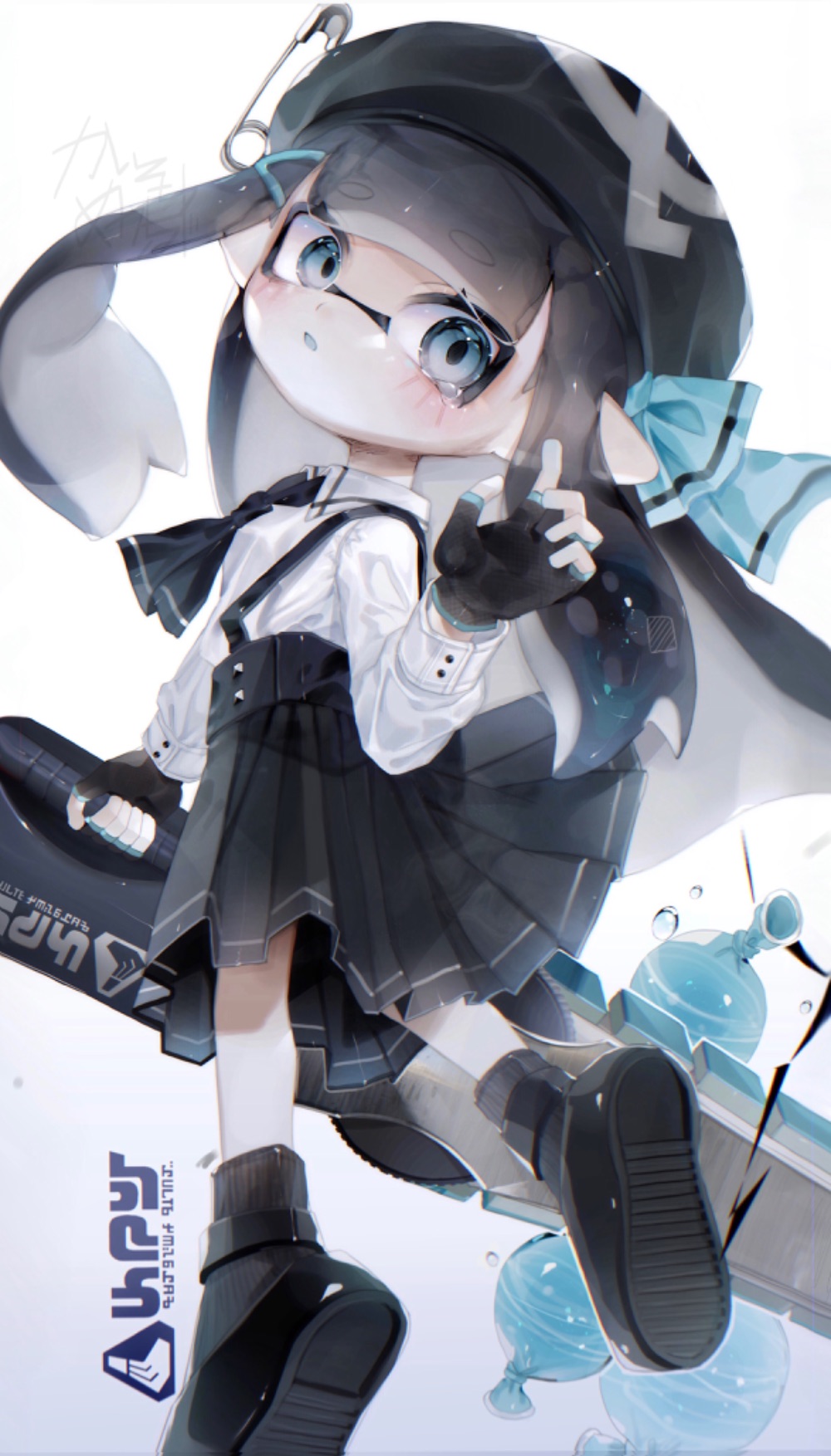 スプラトゥーン3 イラストメイキング海藻めかぶイラストTikTok