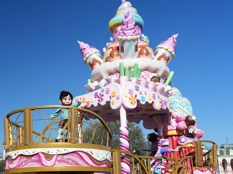 ヴァネロペのスウィーツ・ポップ・ワールド」パレード停止位置とキャラクターについて「吉田さんちのファミリー日記」Powered by Ameba吉田さんファミリーオフィシャルブログ