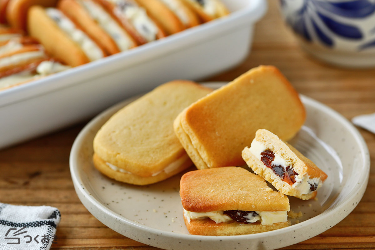 バタークリームクッキーサンドの作り方☆お家で簡単お店のお菓子作り♪-How to make Butter Cream CookieSandwich- 料理研究家ゆかりたまごソムリエ友加里