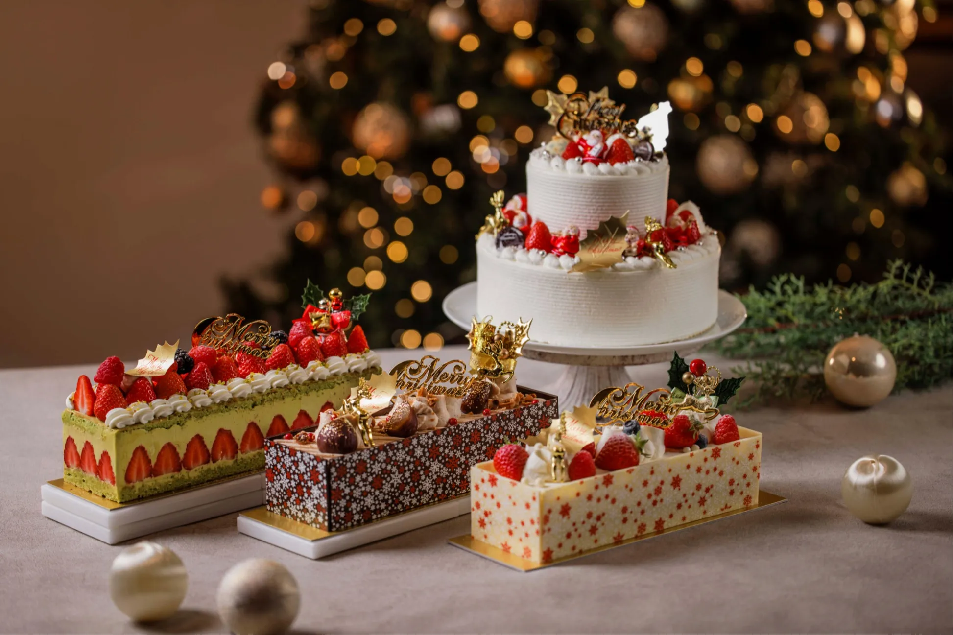 可愛いクリスマスケーキ 人気のデコレーションレシピなど20選♪の人気レシピ・作り方デリッシュキッチン