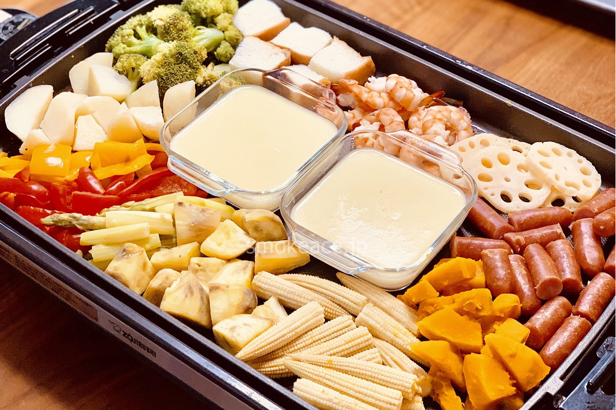 子供用チーズフォンデュ＋＋