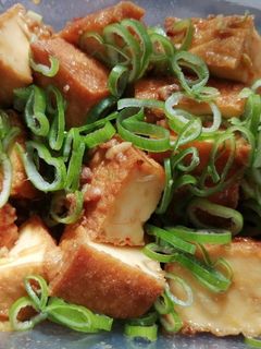 レンジUP彡とろりん国産チーズ&焼肉たれの厚揚げ