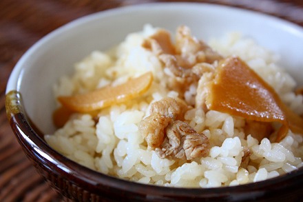 栗原はるみさんのタケノコごはん。 : いちばん大事なタカラモノ