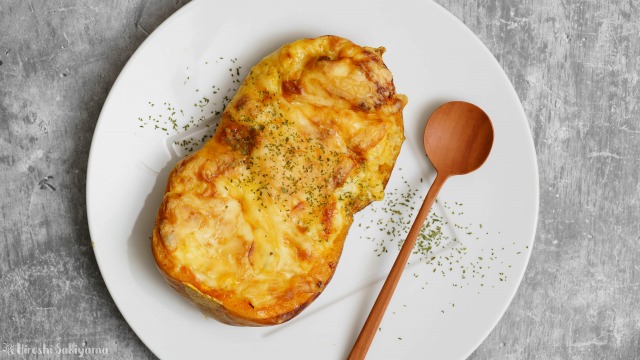 アーモンドミルクソースでバターナッツグラタン レシピ・作り方 by さとえみ - 楽天レシピ