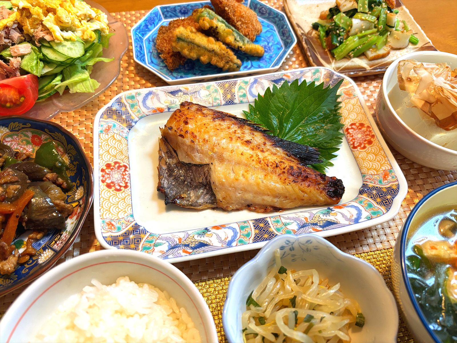 365日の献立 ３月６日 焼き魚定食 - すずめの食卓３６５日