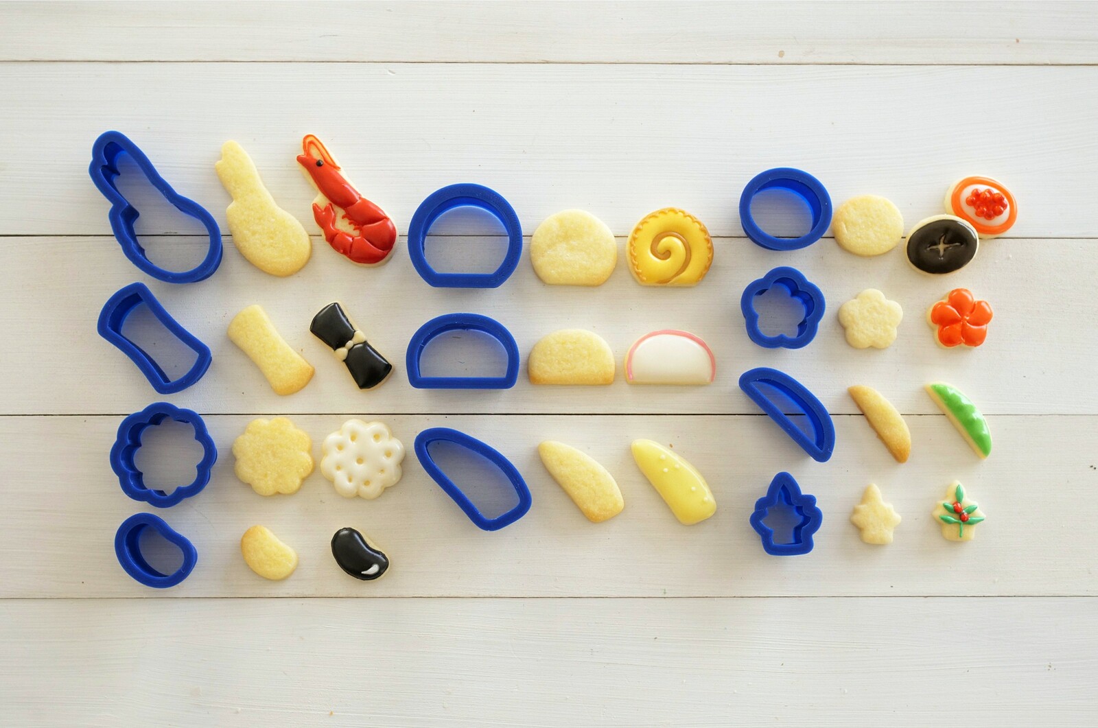 抜き型 DIYお弁当 果物カッター 製菓 おせち料理 クッキー型 抜き型 DIYお