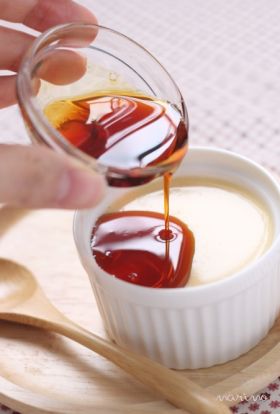 卵たっぷり！固めの焼きプリン♪