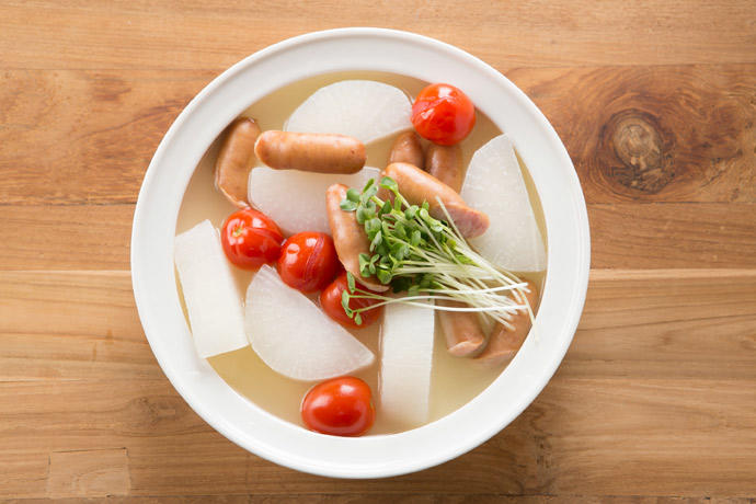 レシピ フライパンひとつで♬うま辛味噌豚バラ大根♬ - しにゃごはん blog