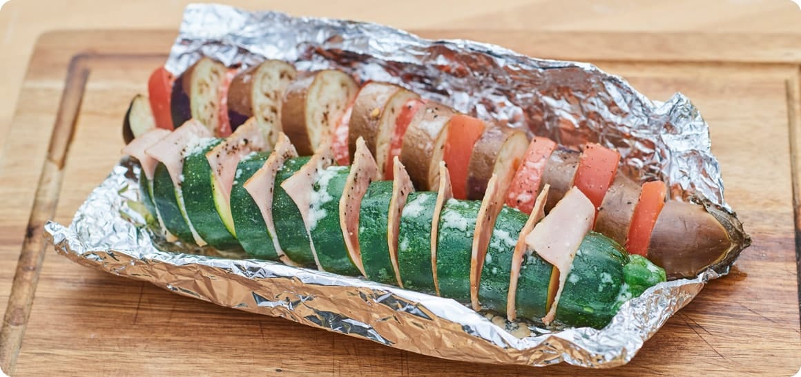 オーブントースターで簡単！美味しいなすのホイル焼きレシピ