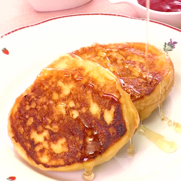 コストコのディナーロールで作るフレンチトーストが美味しい