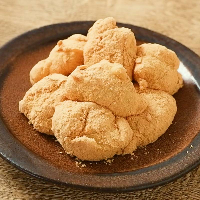 おから粉とサイリウムの食物繊維入りクッキ