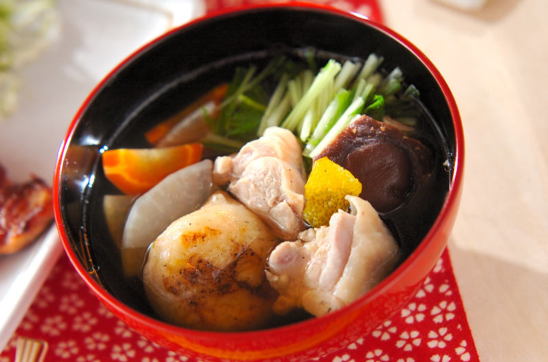 全国各地のご当地雑煮を拝見！あなたのお雑煮、見せてください♡ 埼玉県・醤油味すまし汁雑煮Domani