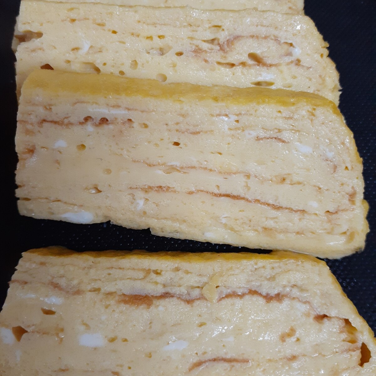 5 4巻き寿司の日♪手巻き用にフライパンで卵焼き