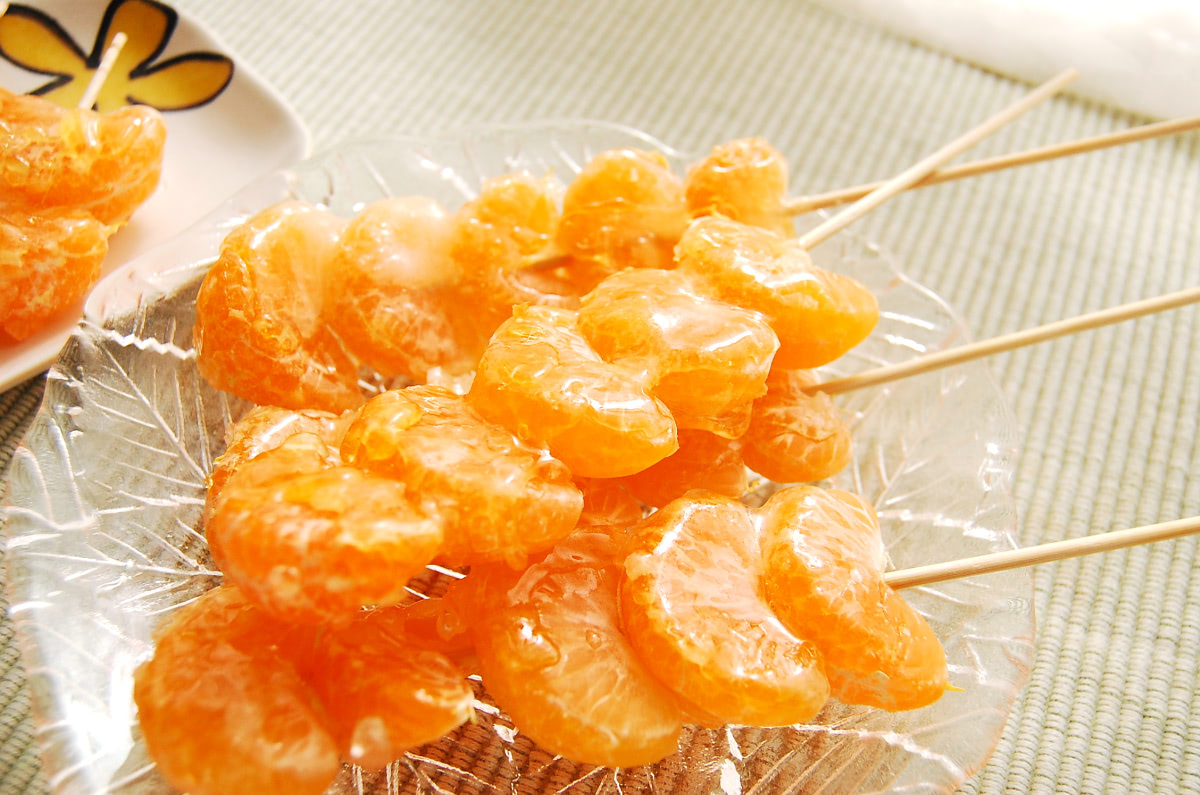 工作・クラフト「あんず飴」を作りました。 - エイミーのアトリエ