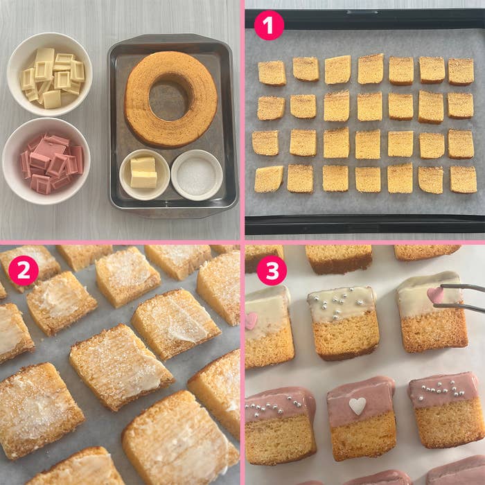 簡単＊バームクーヘンdeラスク