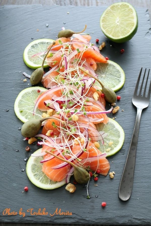 スモーク・サーモンの前菜 by Chocolat77クックパッド簡単おいしいみんなのレシピが392万品