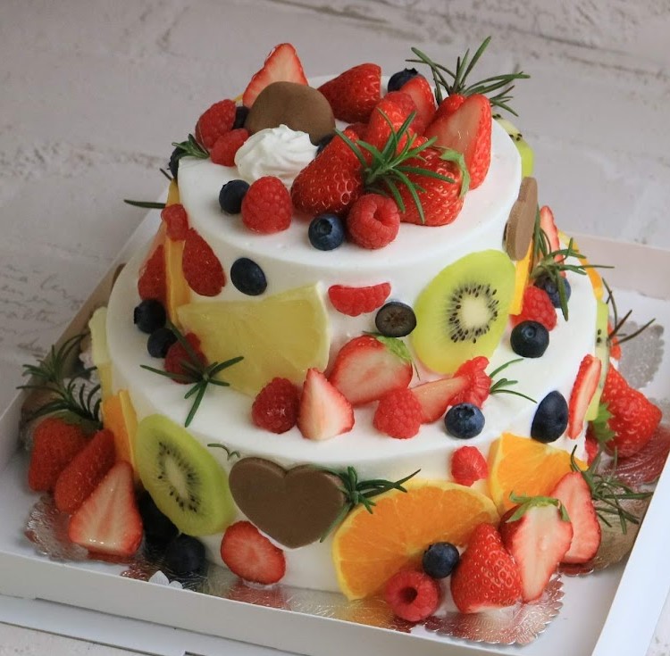 ウエディングケーキ「一段」のデザインアイデア - AFFLUX 愛する人へ贈るゆびわ言葉®がついた婚約・結婚指輪