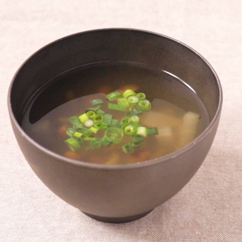 長芋とあおさのスープ