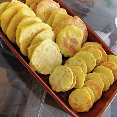 □後期ストック作り☆ふわんふわん♡お豆腐パンケーキFROM ME TO YOU YOU