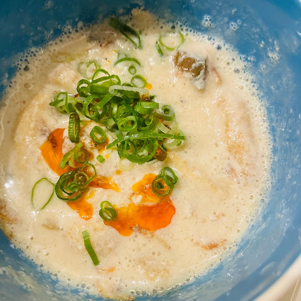 おぼろ豆腐のモロヘイヤのっけ 副菜