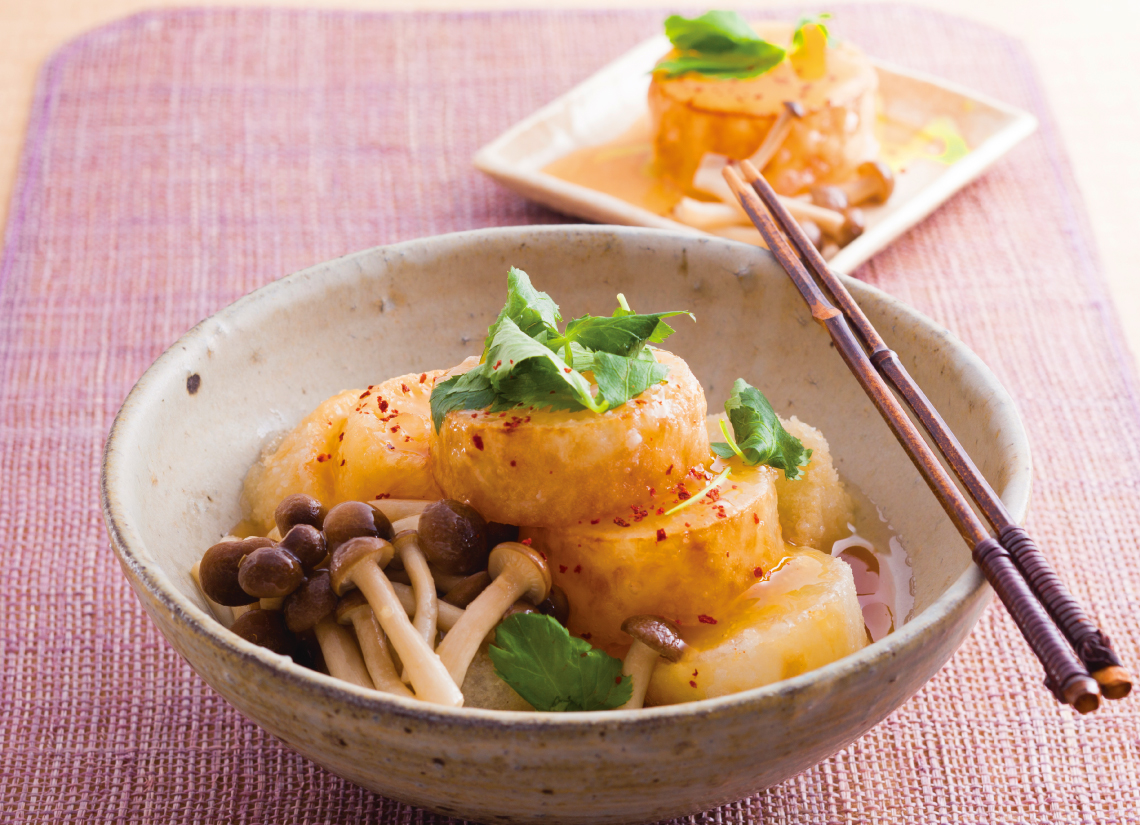 つみれと大根のおでん