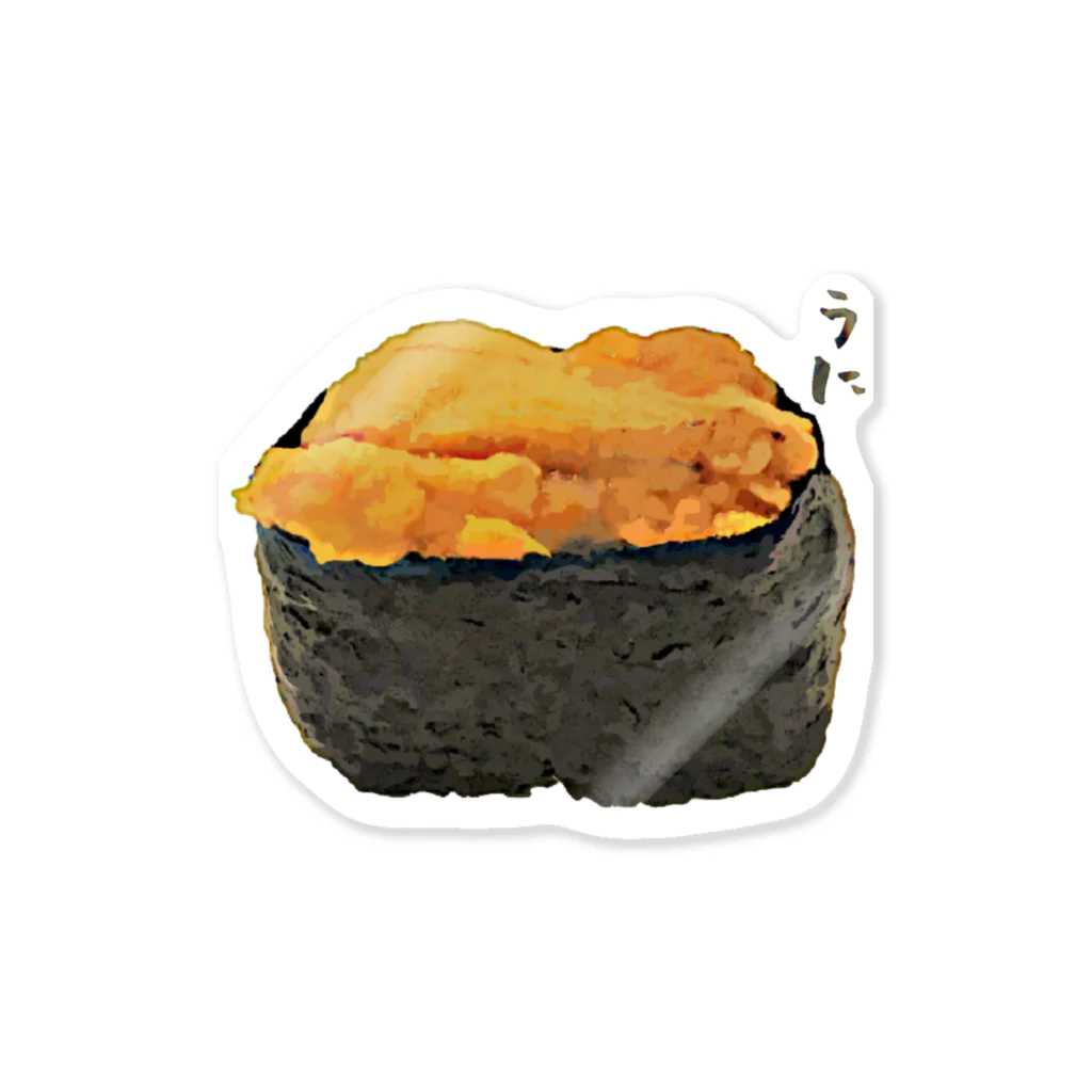 にぎり寿司うに・ウニ軍艦巻きすし模型6個パック食品サンプル食品模型ディスプレイ・アートジャパン