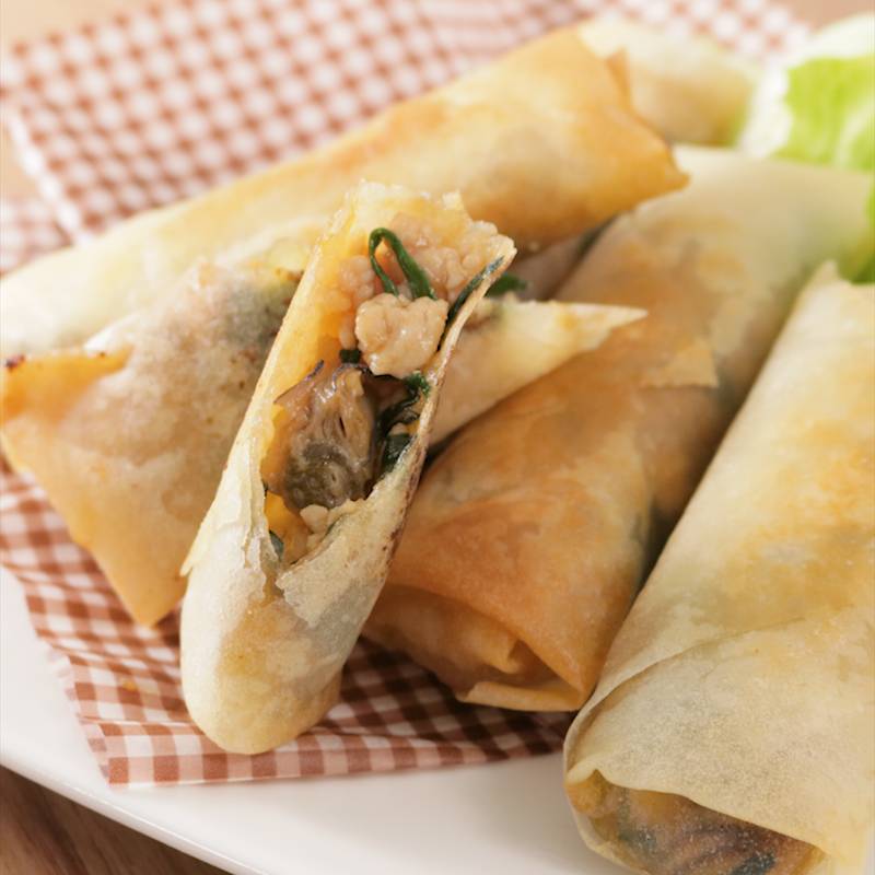 有元葉子さんのレシピで『牡蠣の春巻き』月15万円の自炊日記 80さばかんな