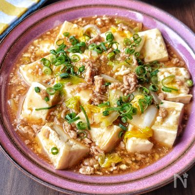 白菜と豆腐のうま煮 まろやかな甘みとうま味が引き立つ