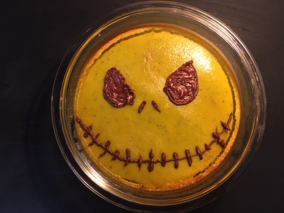 ハロウィンにぴったり！卵不使用のかぼちゃプリンケーキ🎃