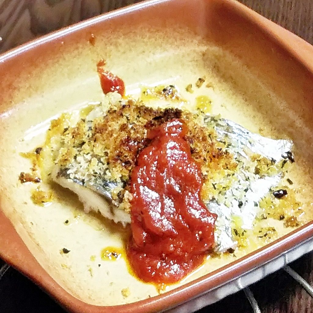 あじのパン粉焼き