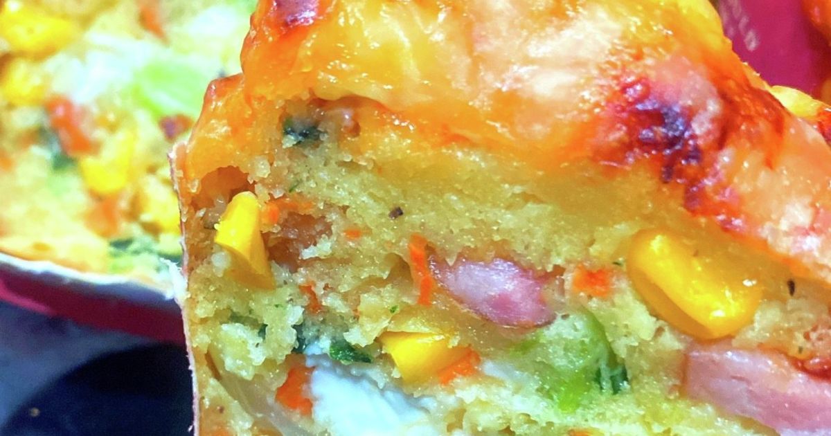 米粉で作るケークサレ