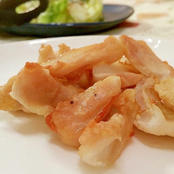 あっさりおいしい♪やげんなんこつの塩こしょう焼き