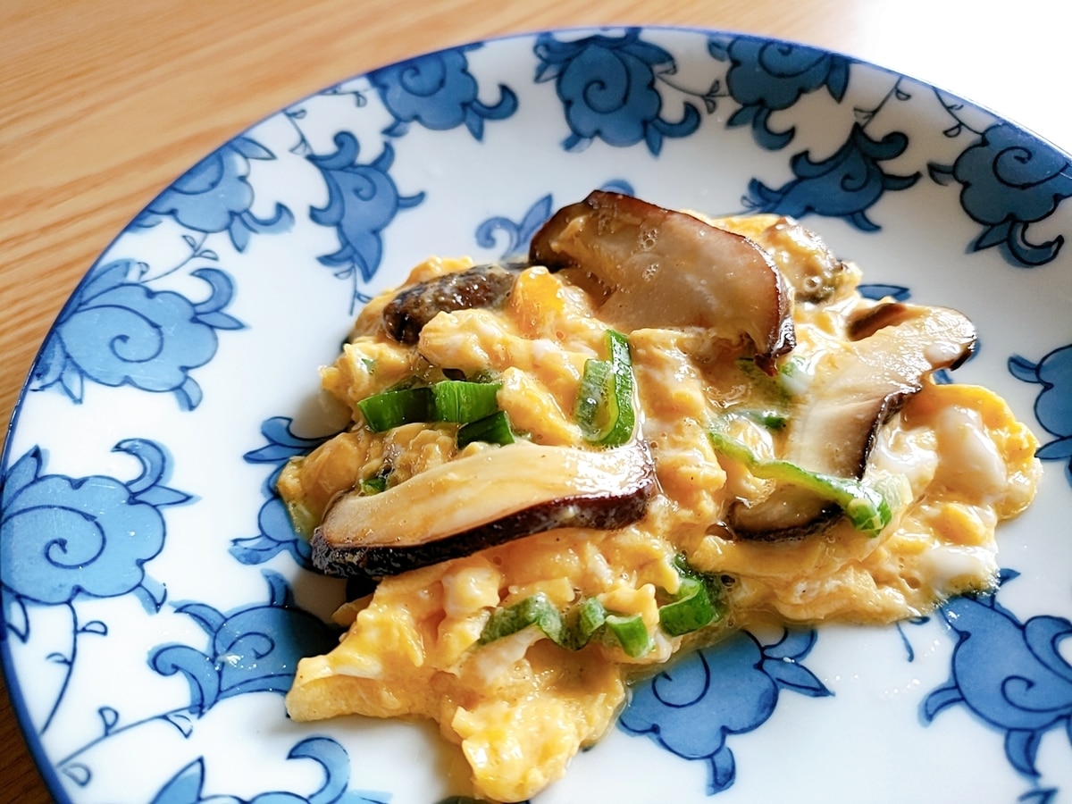 親子丼もどきちくわ・玉ねぎ・しいたけ入り 一人暮らしの簡単☆やさいレシピ