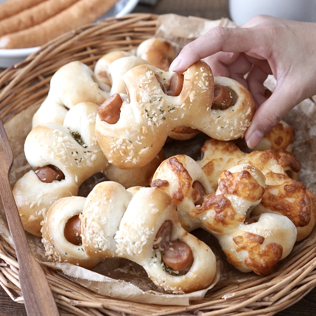 かんたんロールパン成形