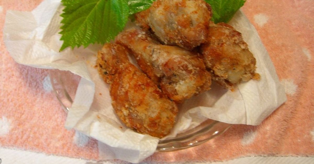 鱗付鯛の唐揚げ