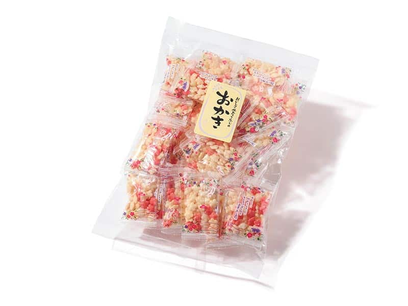 ミニハート あられ サラダ梅味 500g 約80個小袋 小分け 紅白 本州送料無料