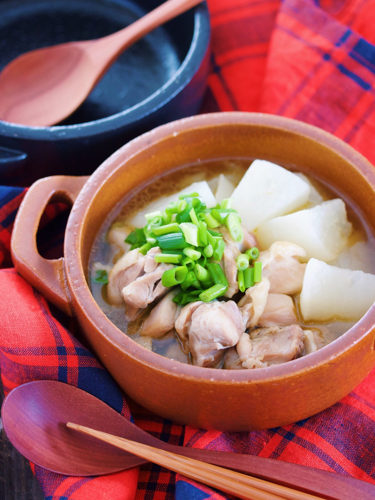 大根と鶏の和風スープ炊き