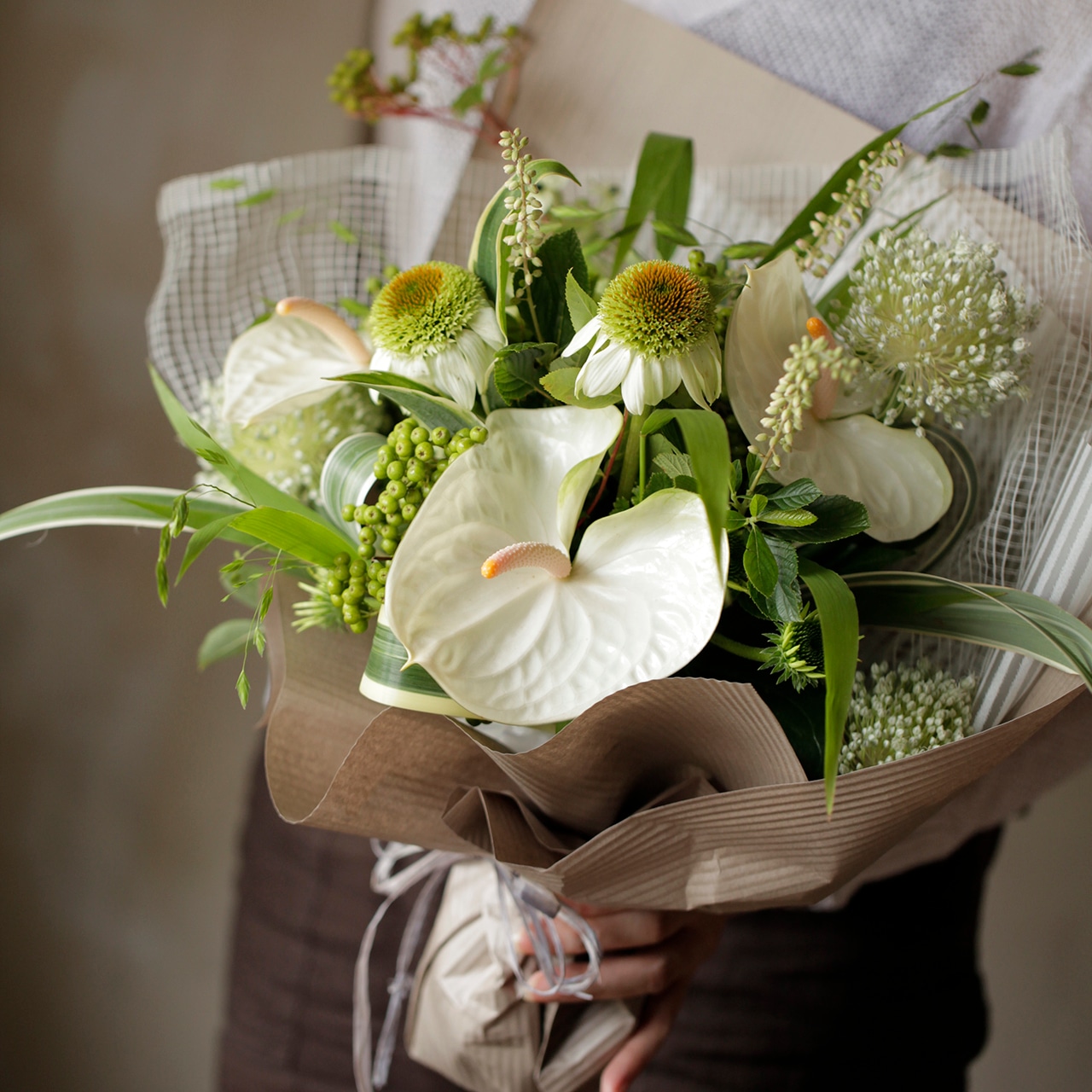 ブーケ・ブートニアに使われるグリーンの種類・人気のデザインみんなのウェディングニュース