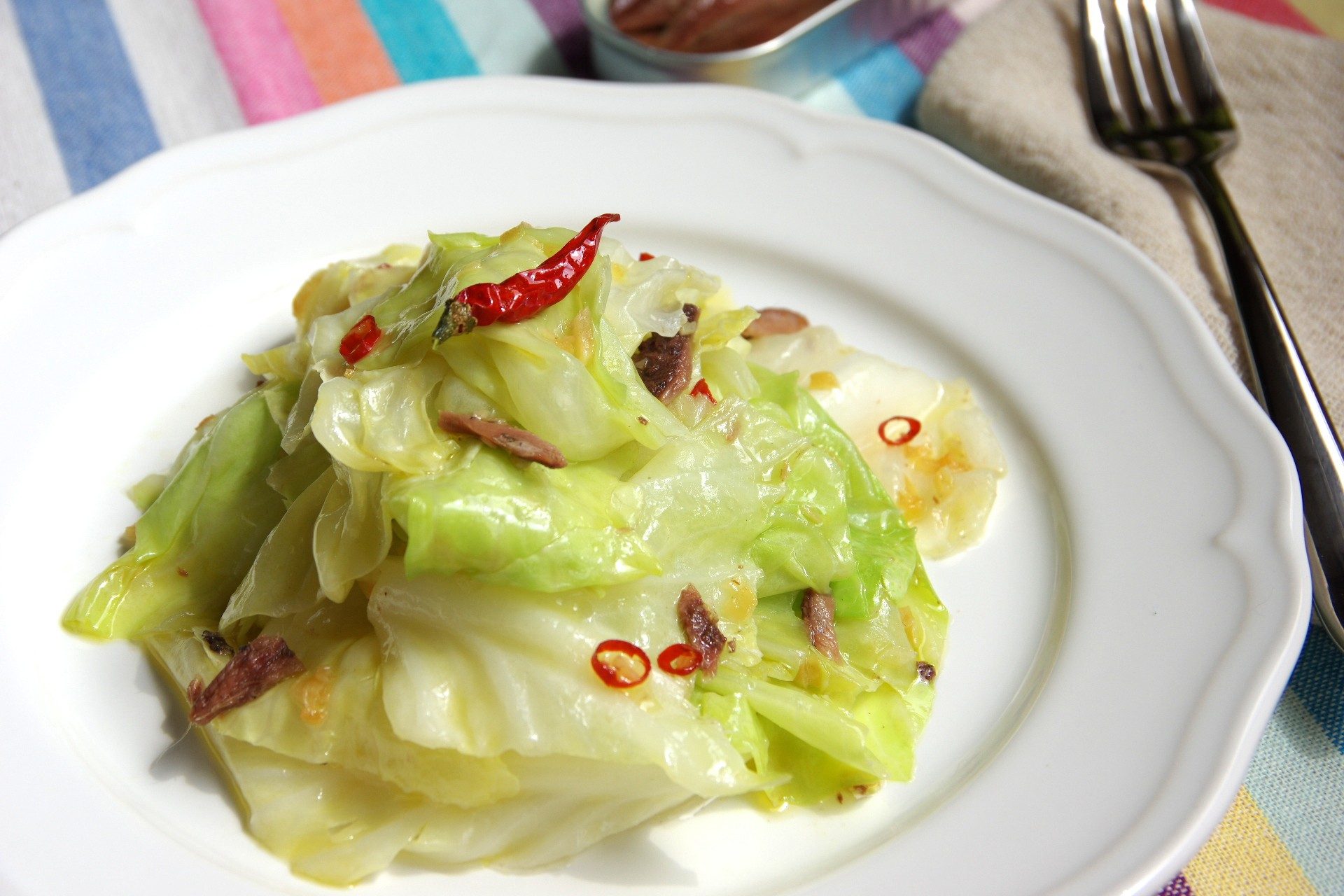 キャベツの洋風ナムル