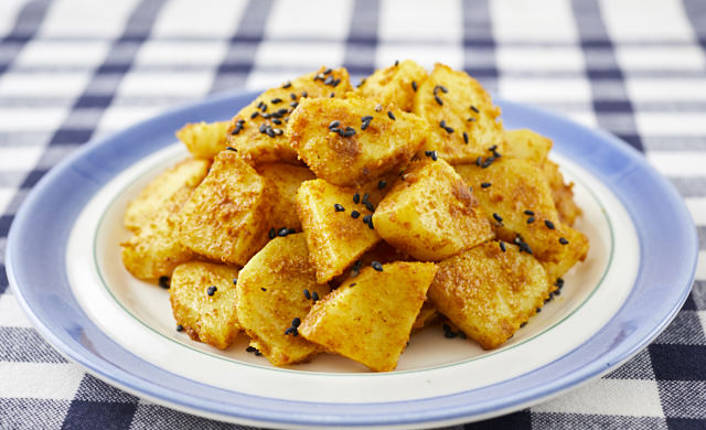 やみつきおかず！のり塩バター味のじゃがいもソテ