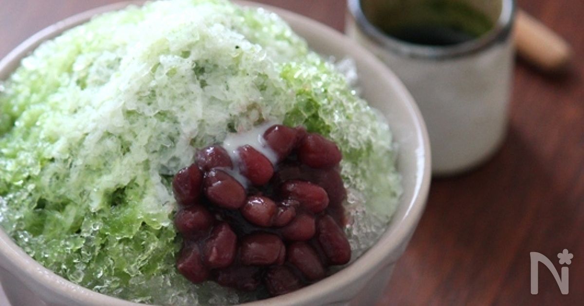 浅草の和カフェ「濃茶茶寮 一茶」限定かき氷、旬のフルーツ×自家製濃厚抹茶シロップの宇治金時 - E・レシピ 1 2ページ