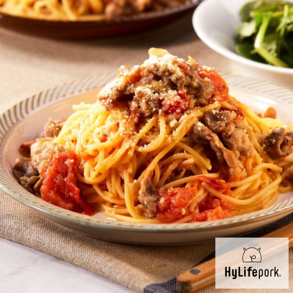 豚こま肉とブロッコリーのズボラ筋トレパスタ、全部一緒にフライパン一つで作ります。 - 魚料理と簡単レシピ