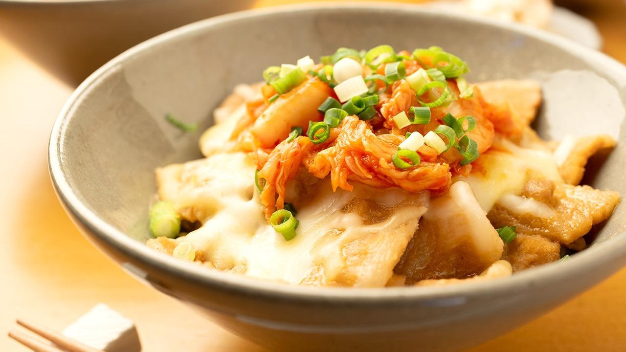 レシピ ごま油で香ばしさプラス!「豚キムチ丼」東京ガス ウチコト