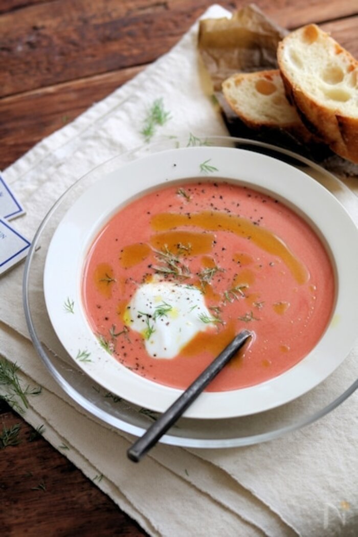 オリーブ香る！トマトオリーブつけだれそうめんわくわくレシピ植物のチカラ 日清オイリオ